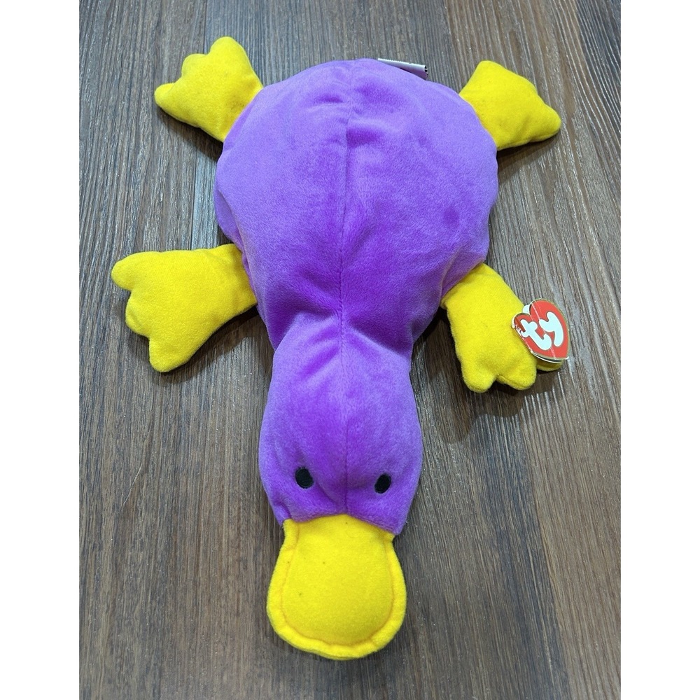 1998 TY Beanie Baby Pillow Collection - Paddles Platypus